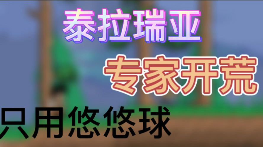 泰拉瑞亚:只用悠悠球开荒